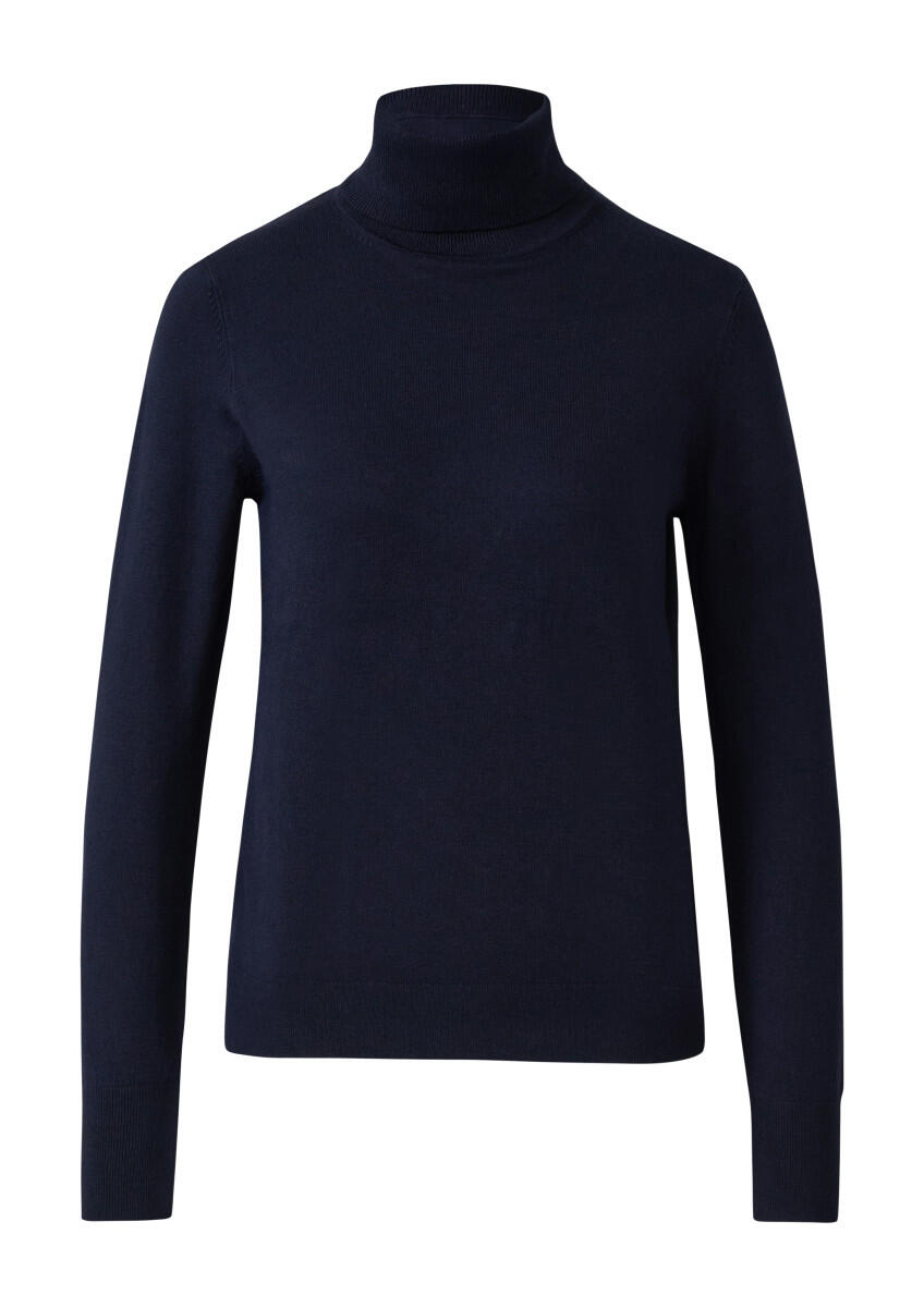 s.Oliver Red Label - Lässiger Rollkragenpullover blau - Gr. - 42 von s.Oliver Red Label