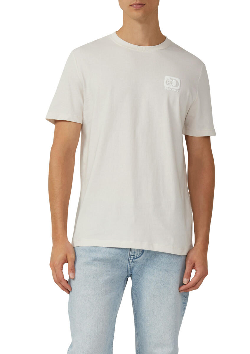 s.Oliver Red Label - Lässiges Baumwoll-Shirt mit Frontprint grau - Gr. - 3XL von s.Oliver Red Label