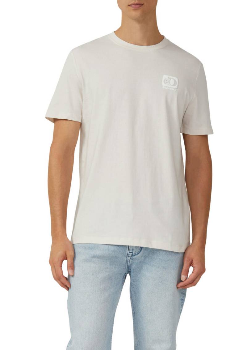 s.Oliver Red Label - Lässiges Baumwoll-Shirt mit Frontprint grau - Gr. - 3XL von s.Oliver Red Label