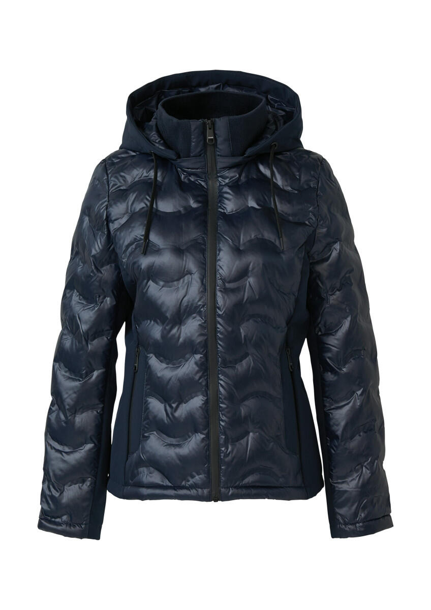 s.Oliver Red Label - Leichte Jacke im Fabricmix blau - Gr. - 34 von s.Oliver Red Label