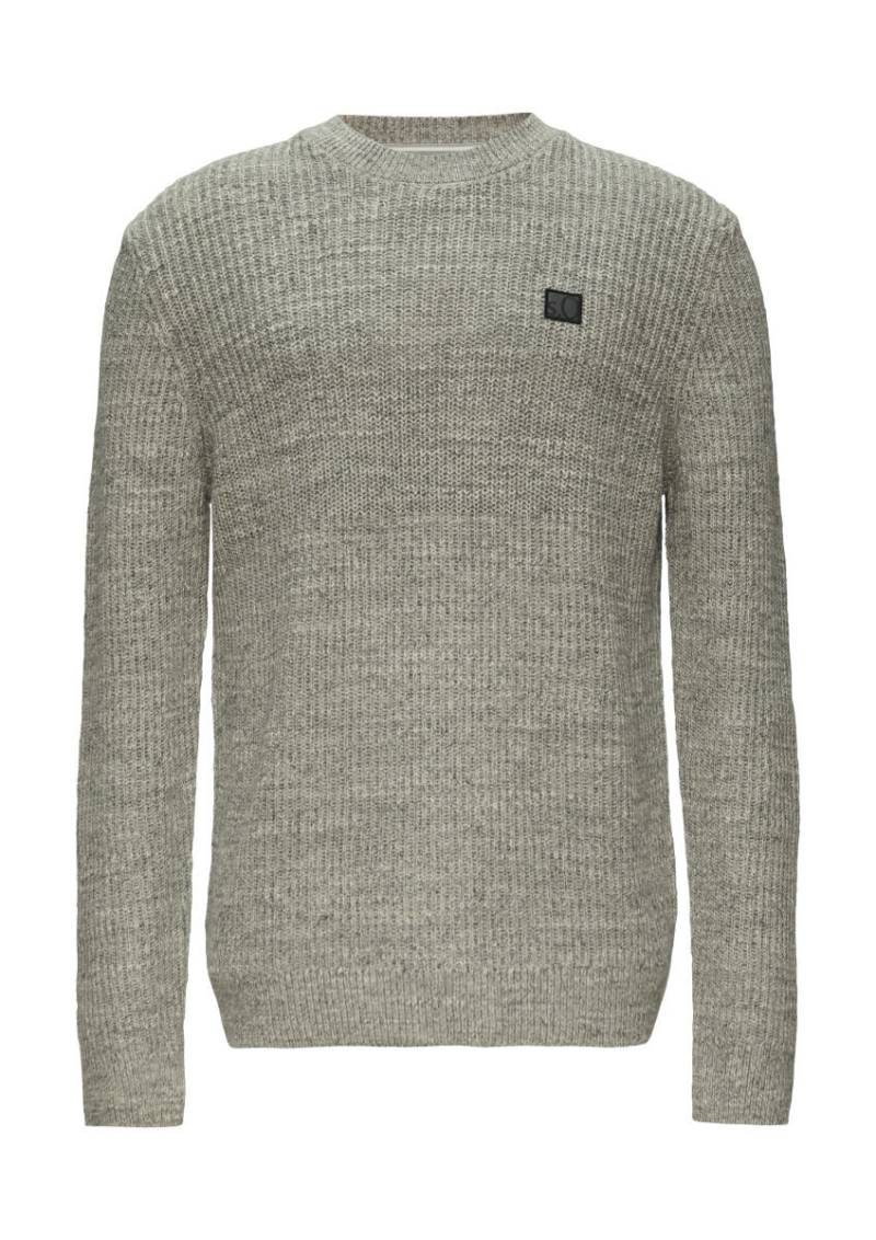 s.Oliver Red Label - Melierter Strickpullover grau - Gr. - XXL von s.Oliver Red Label