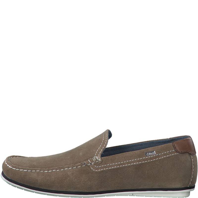 s.Oliver Red Label - Mokassins aus Leder beige - Gr. - 41 von s.Oliver Red Label