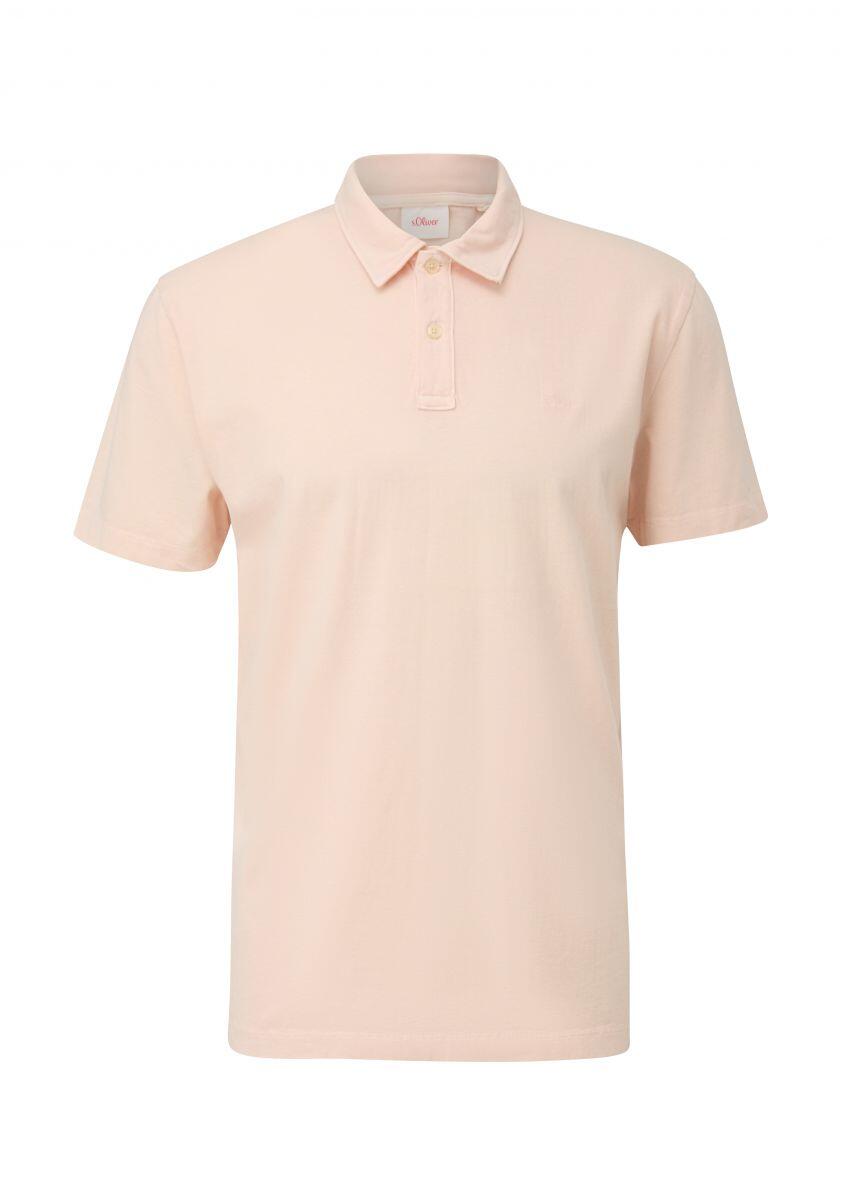 s.Oliver Red Label - Poloshirt aus Baumwolle beige - Gr. - S von s.Oliver Red Label