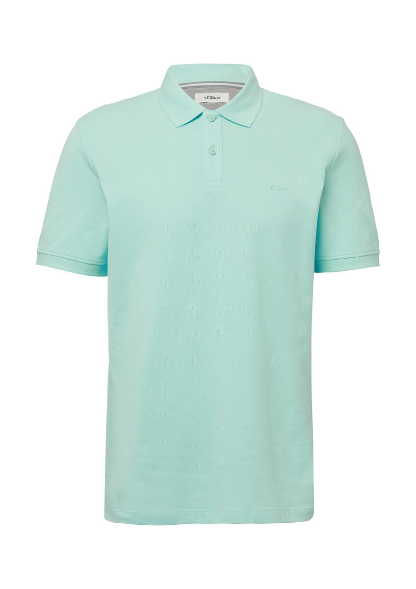 s.Oliver Red Label - Poloshirt aus Baumwollpiqué blau - Gr. - XL von s.Oliver Red Label