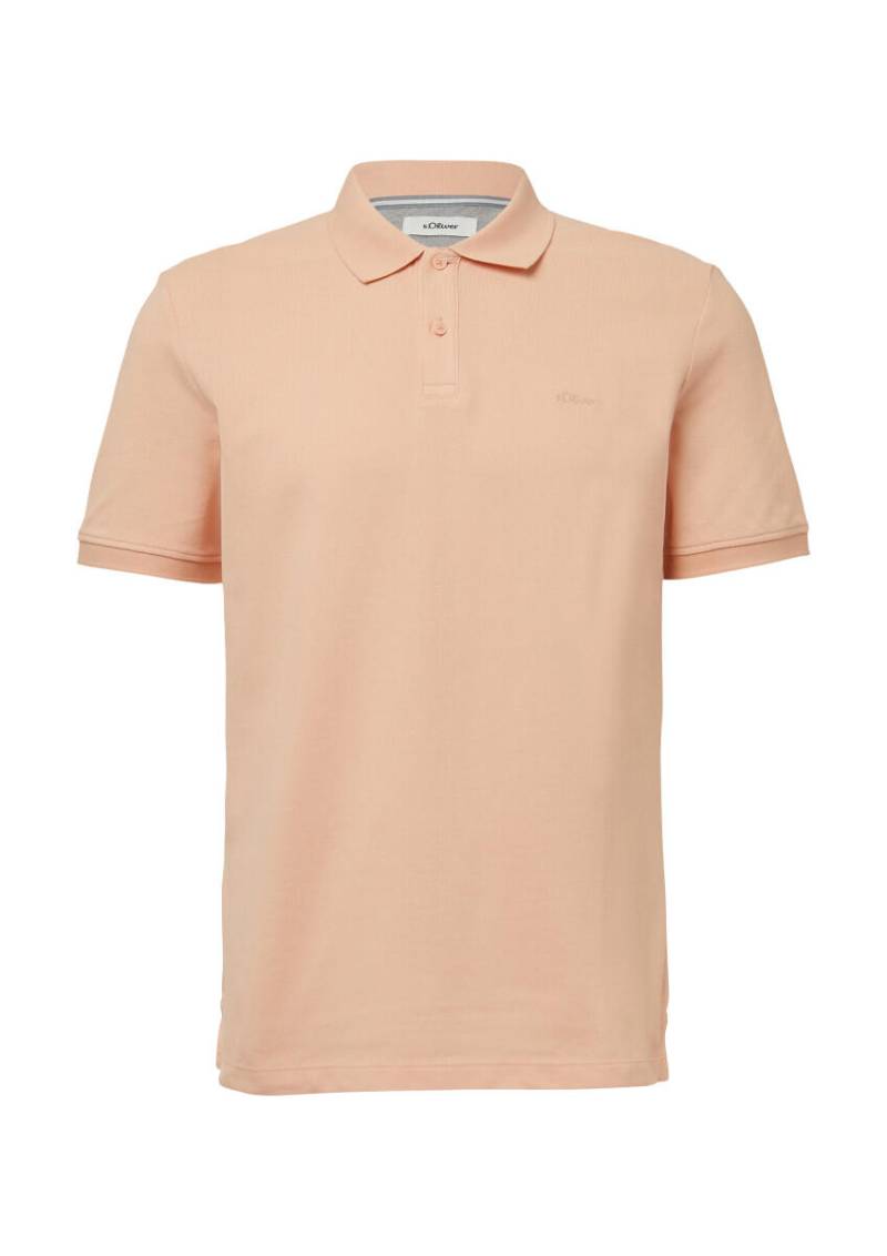 s.Oliver Red Label - Poloshirt aus Baumwollpiqué orange - Gr. - XXL von s.Oliver Red Label