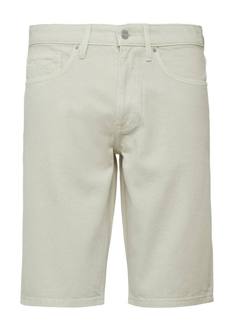 s.Oliver Red Label - Regular Fit: Bermuda-Jeans weiß - Gr. - 31 von s.Oliver Red Label