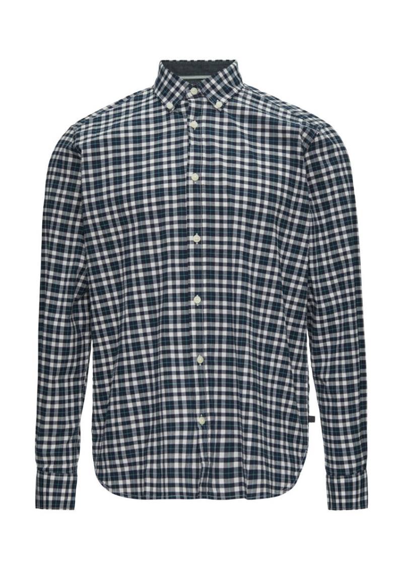 s.Oliver Red Label - Regular Fit: Kariertes Hemd blau/weiß - Gr. - M von s.Oliver Red Label