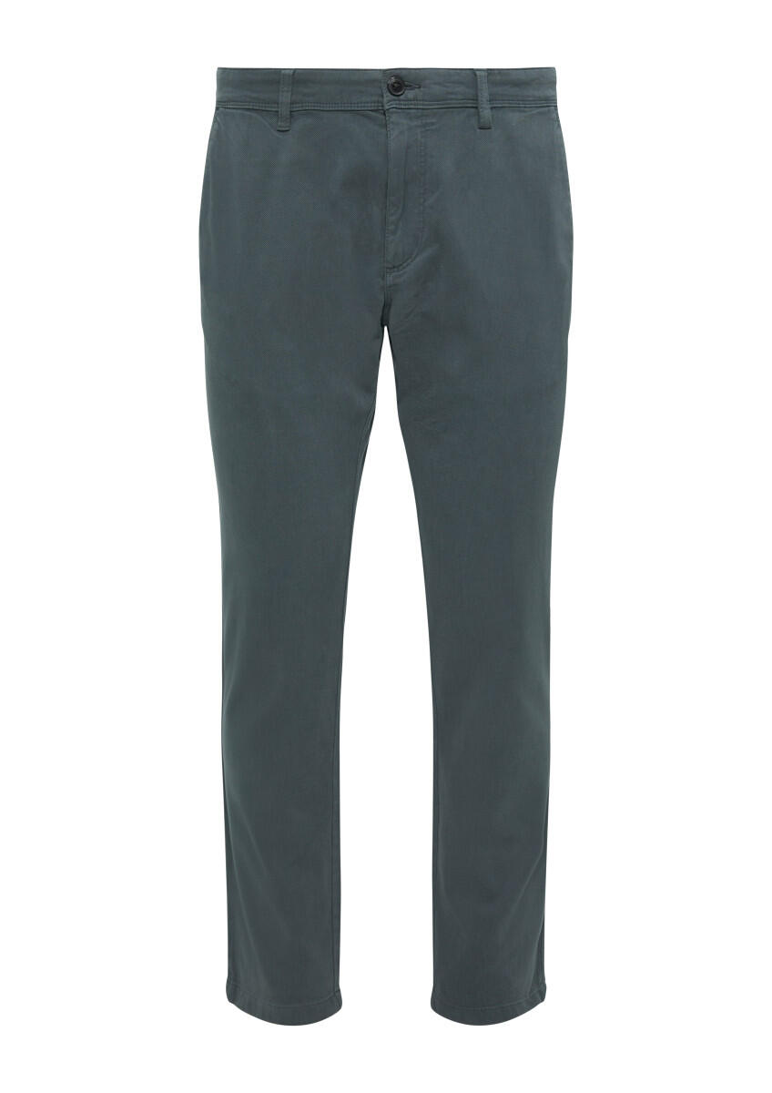 s.Oliver Red Label - Regular Fit: Strukturierte Chino aus Baumwollstretch grau - Gr. - 28/30 von s.Oliver Red Label