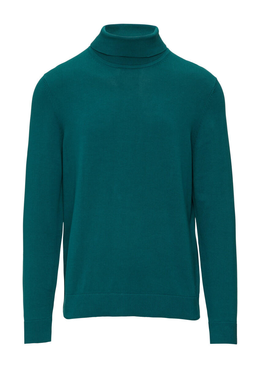 s.Oliver Red Label - Rollkragenpullover aus Baumwolle blau - Gr. - XXL von s.Oliver Red Label