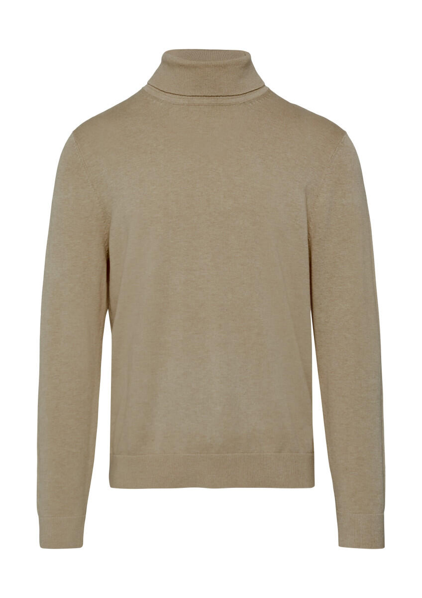 s.Oliver Red Label - Rollkragenpullover aus Baumwolle braun - Gr. - 3XL von s.Oliver Red Label