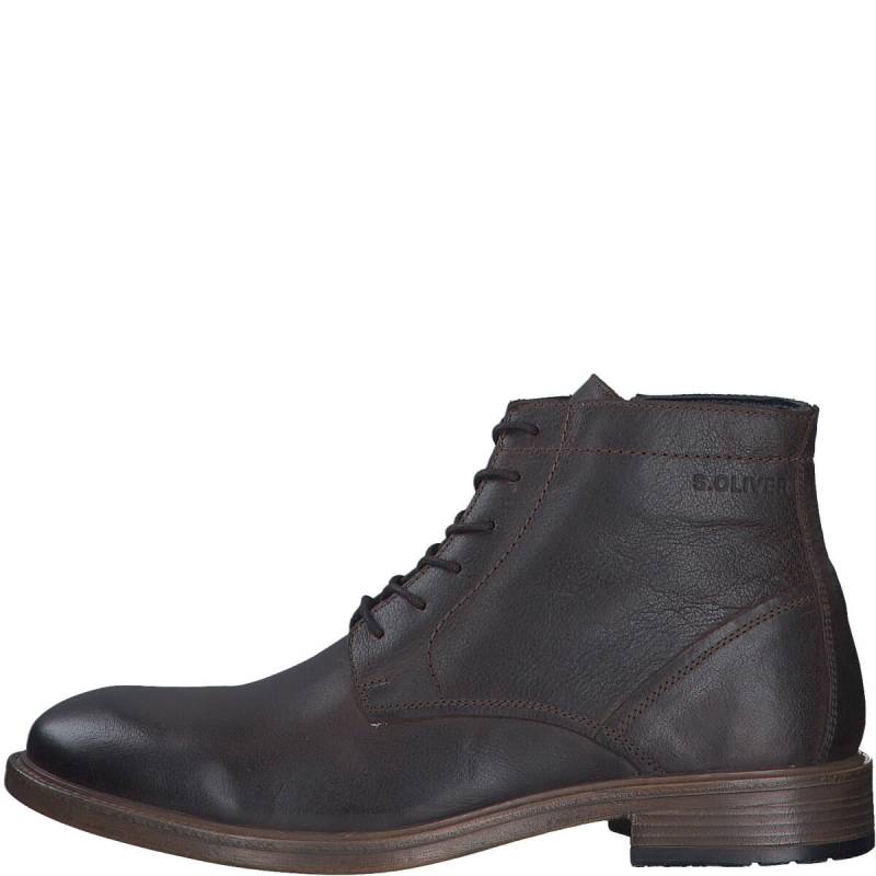 s.Oliver Red Label - Schnürstiefel braun - Gr. - 41 von s.Oliver Red Label