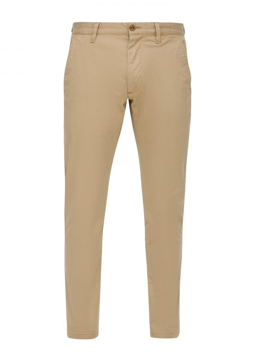 s.Oliver Red Label - Slim Fit: Chino aus Baumwolltwill - Austin beige - Gr. - 38/32 von s.Oliver Red Label