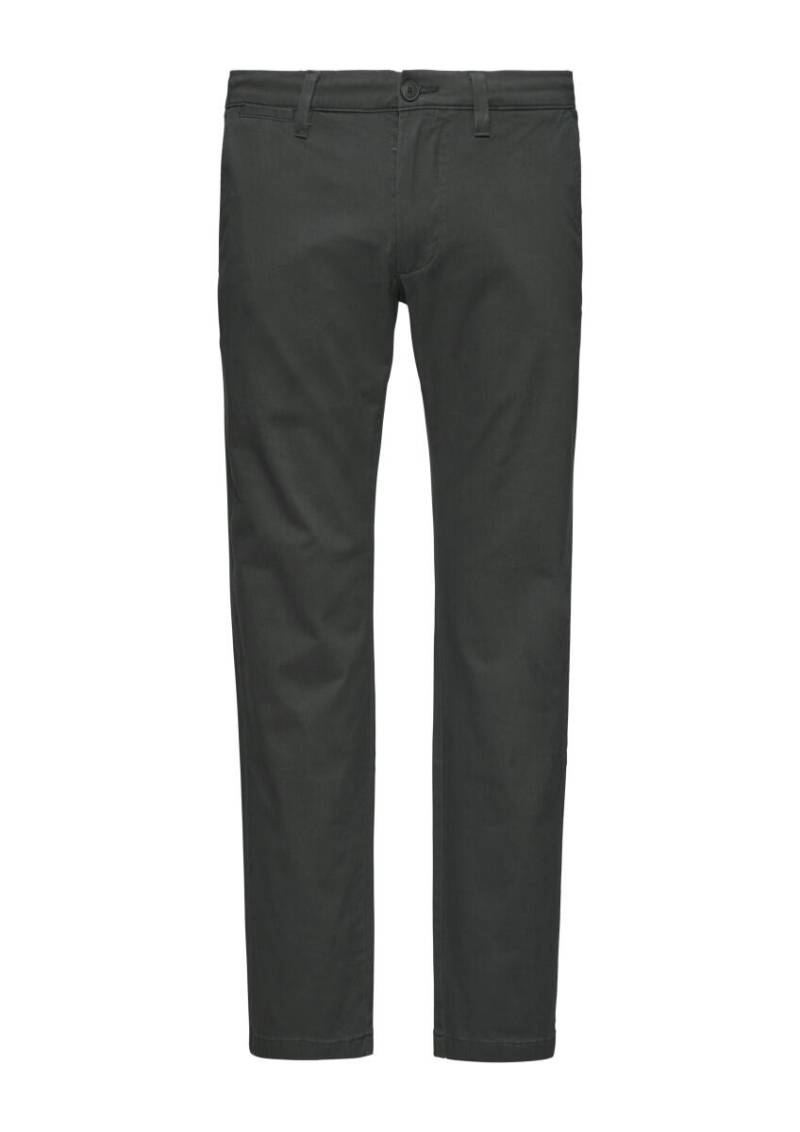 s.Oliver Red Label - Slim: Chino aus Baumwollstretch grau - Gr. - 32/30 von s.Oliver Red Label