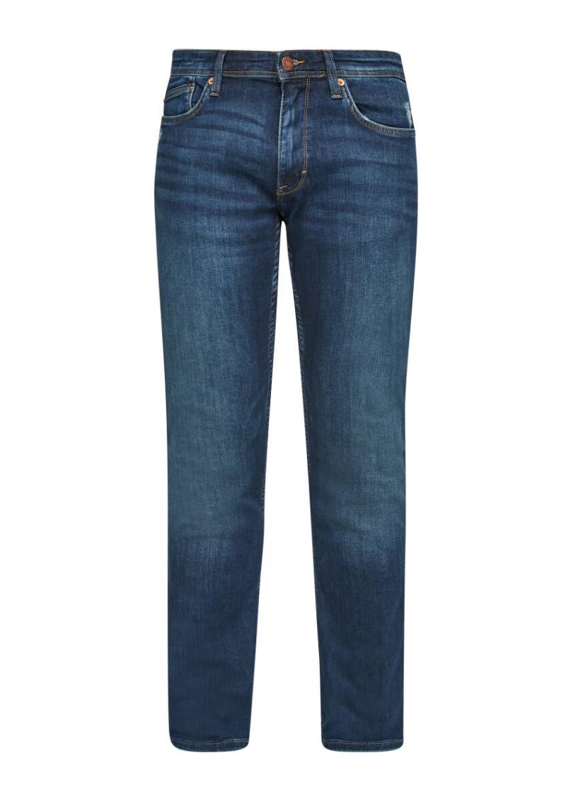 s.Oliver Red Label - Slim: Jeans mit Waschung blau - Gr. - 38/32 von s.Oliver Red Label