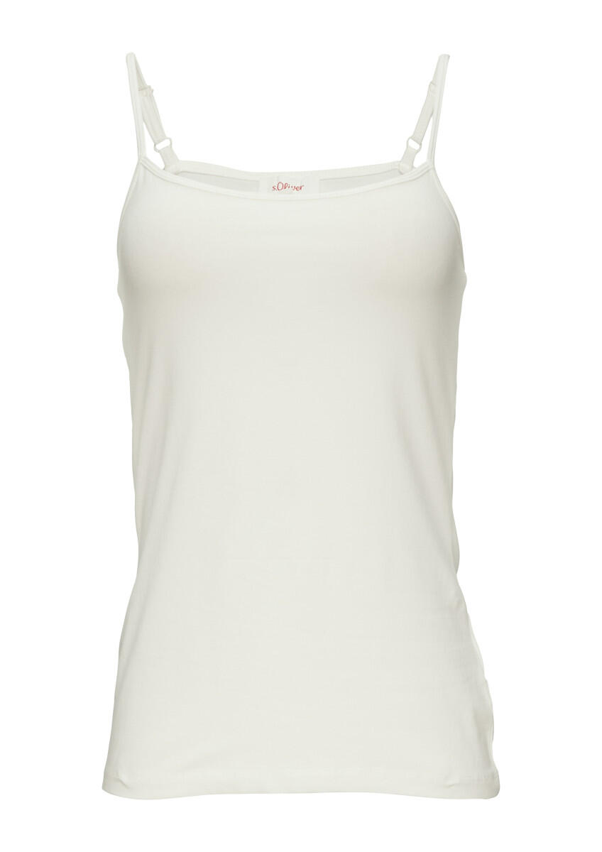 s.Oliver Red Label - Spaghettiträger-Top weiß - Gr. - 44 von s.Oliver Red Label