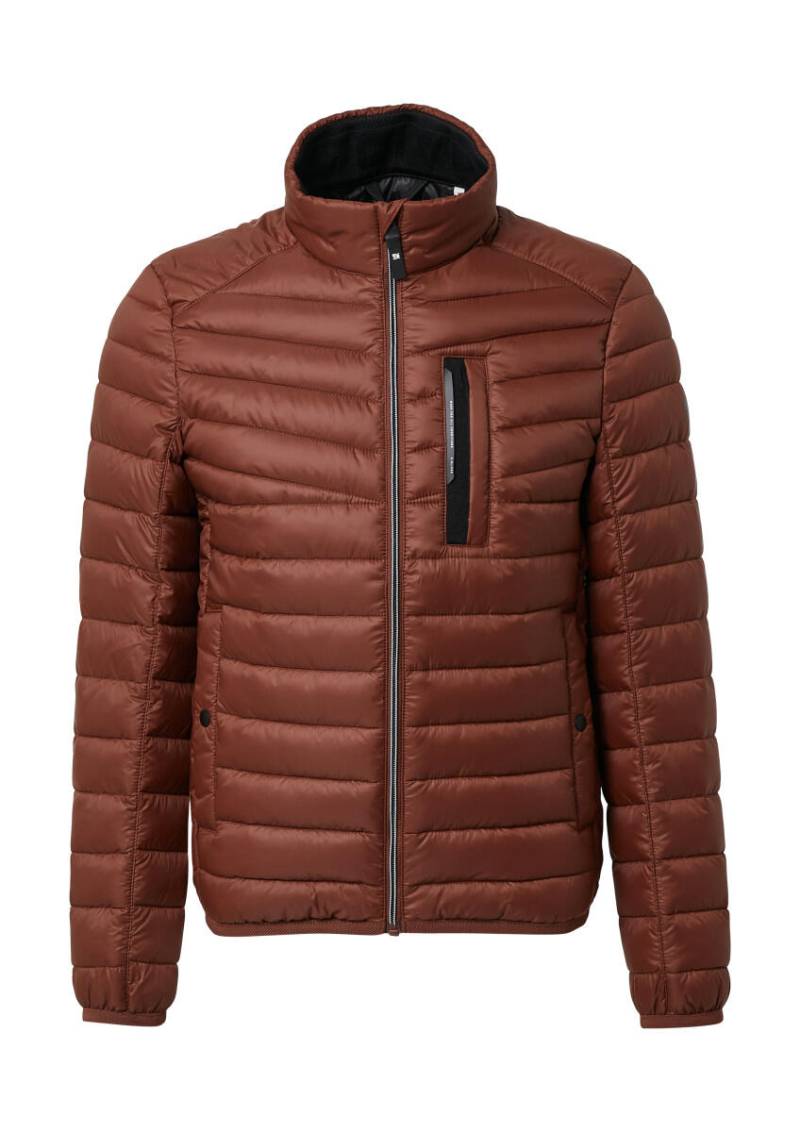 s.Oliver Red Label - Steppjacke mit sportiven Kontrastdetails braun - Gr. - XXL von s.Oliver Red Label