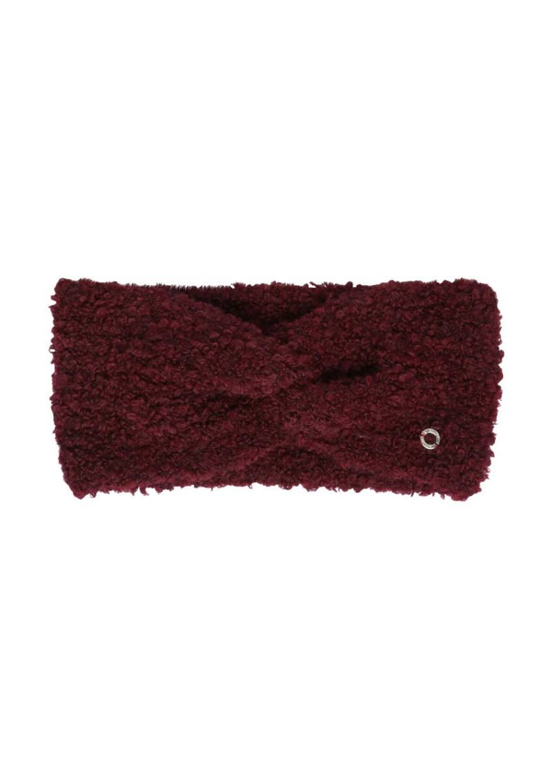 s.Oliver Red Label - Stirnband aus Bouclé-Strick mit Twist-Detail rot - Gr. - ONE SIZE von s.Oliver Red Label