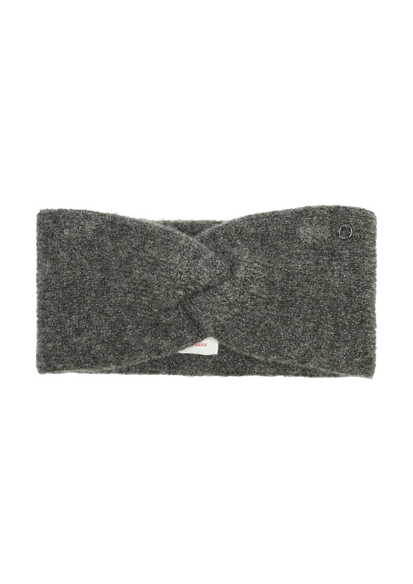 s.Oliver Red Label - Stirnband mit Knoten-Detail grau - Gr. - 1 von s.Oliver Red Label