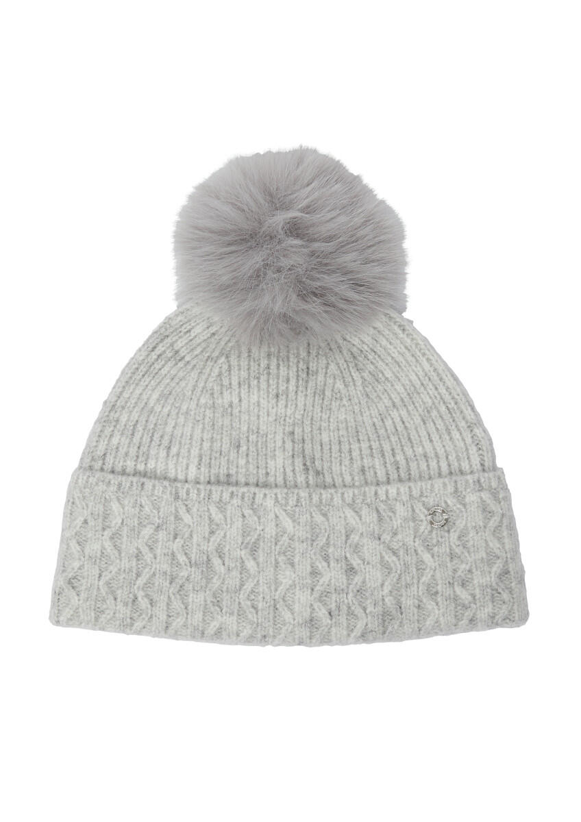 s.Oliver Red Label - Strickmütze grau - Gr. - ONE SIZE von s.Oliver Red Label