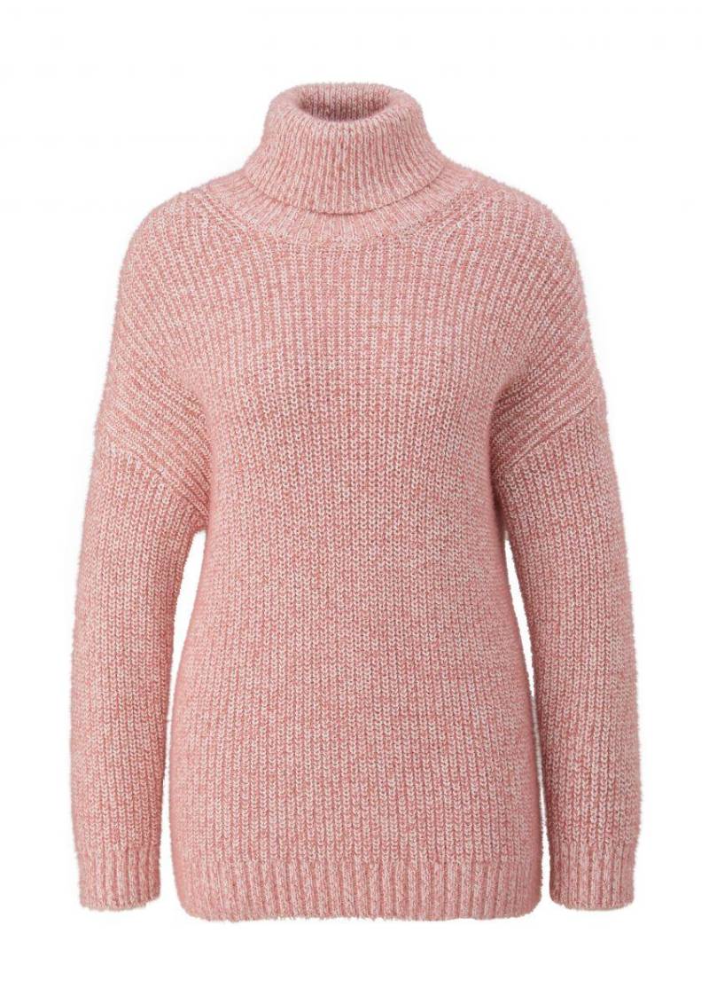 s.Oliver Red Label - Strickpullover aus Baumwollmix pink - Gr. - 38 von s.Oliver Red Label