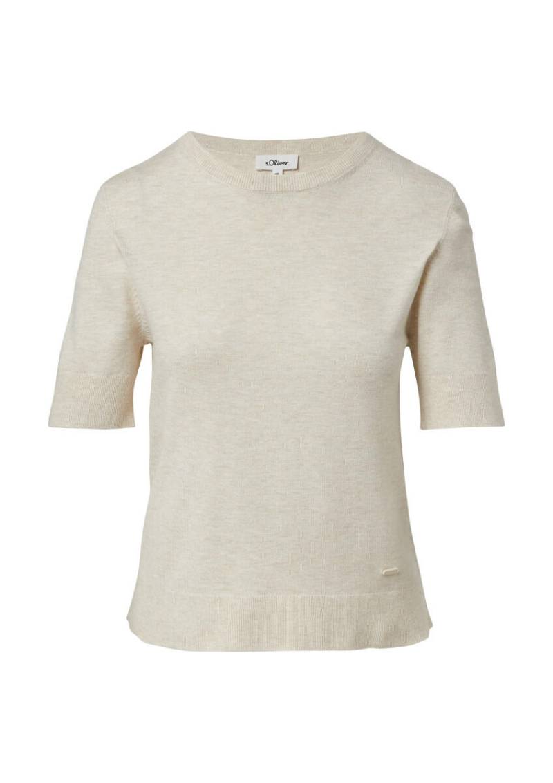 s.Oliver Red Label - Strickpullover beige - Gr. - 32 von s.Oliver Red Label