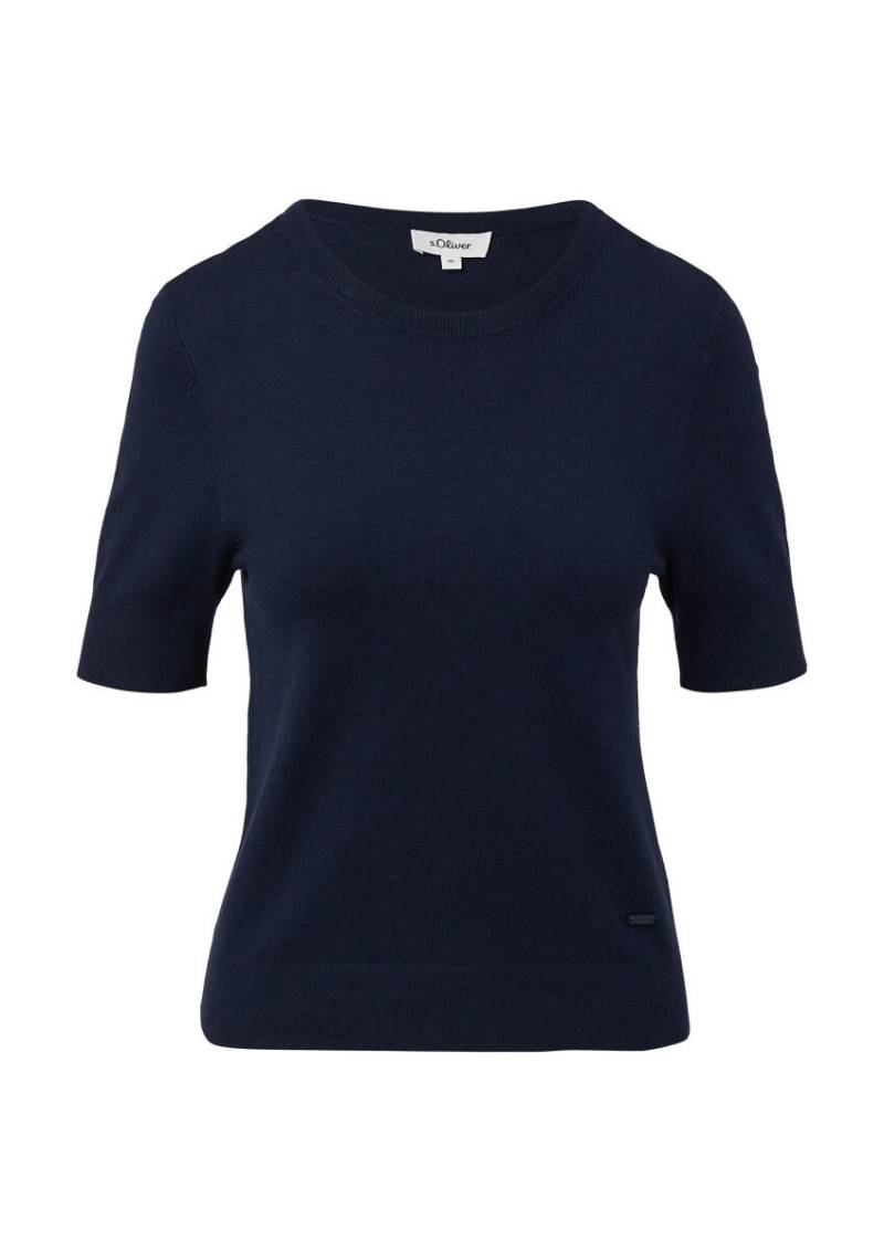 s.Oliver Red Label - Strickpullover blau - Gr. - 34 von s.Oliver Red Label