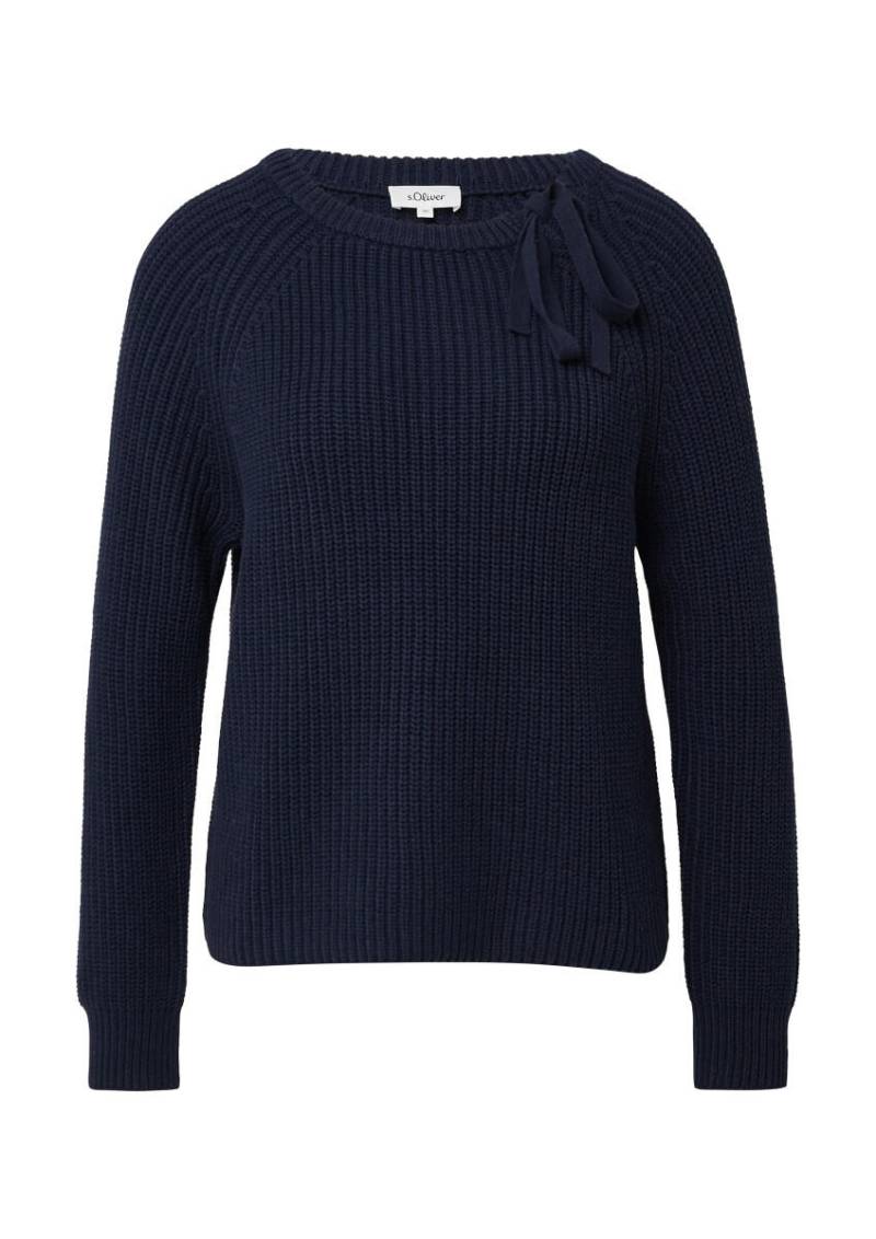s.Oliver Red Label - Strickpullover blau - Gr. - 38 von s.Oliver Red Label