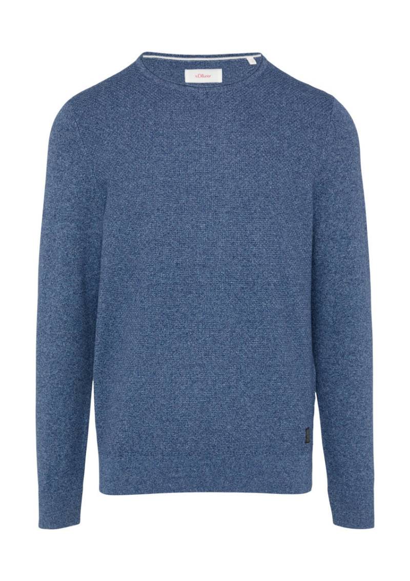 s.Oliver Red Label - Strickpullover blau - Gr. - S von s.Oliver Red Label