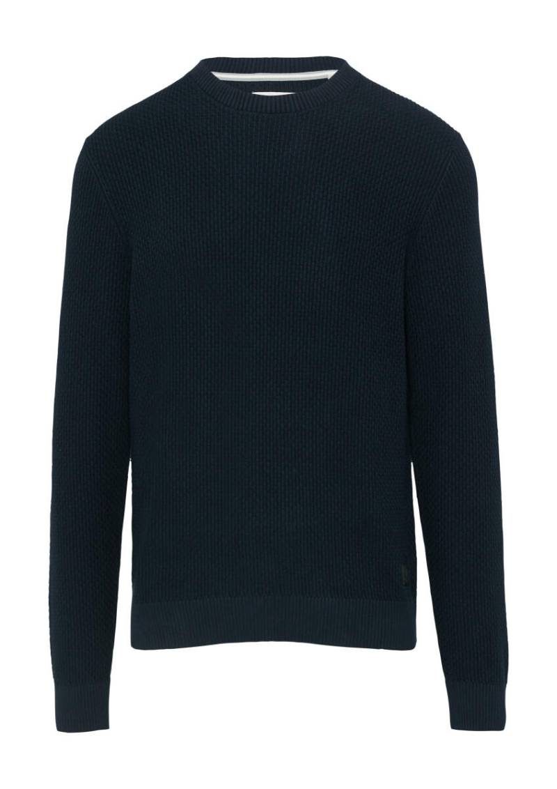 s.Oliver Red Label - Strickpullover mit Musterstruktur blau - Gr. - XXL von s.Oliver Red Label