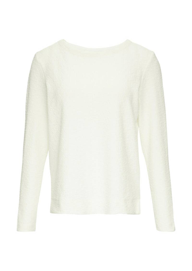s.Oliver Red Label - Strukturiertes Sweatshirt weiß - Gr. - 44 von s.Oliver Red Label