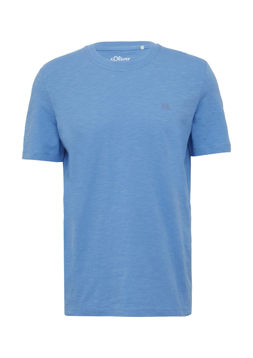 s.Oliver Red Label - T-Shirt aus Baumwolle blau - Gr. - XXL von s.Oliver Red Label