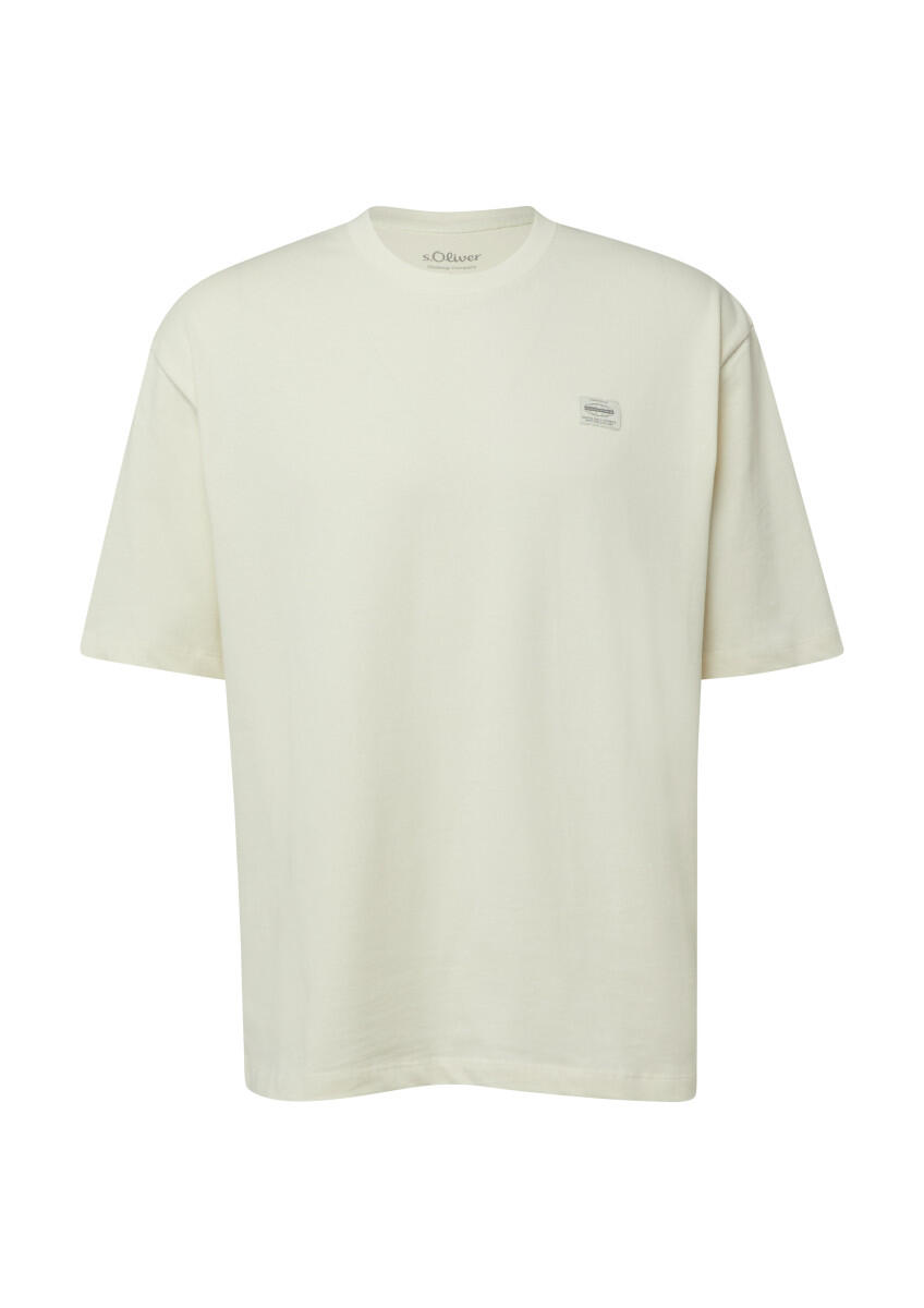 s.Oliver Red Label - T-Shirt aus hochwertigem Jersey im Relaxed Fit weiß - Gr. - XXL von s.Oliver Red Label