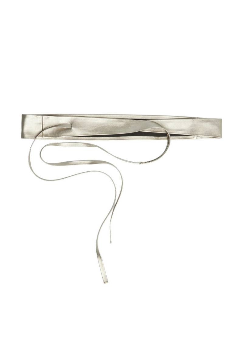 s.Oliver Red Label - Taillengürtel mit Bindeband gold - Gr. - M von s.Oliver Red Label