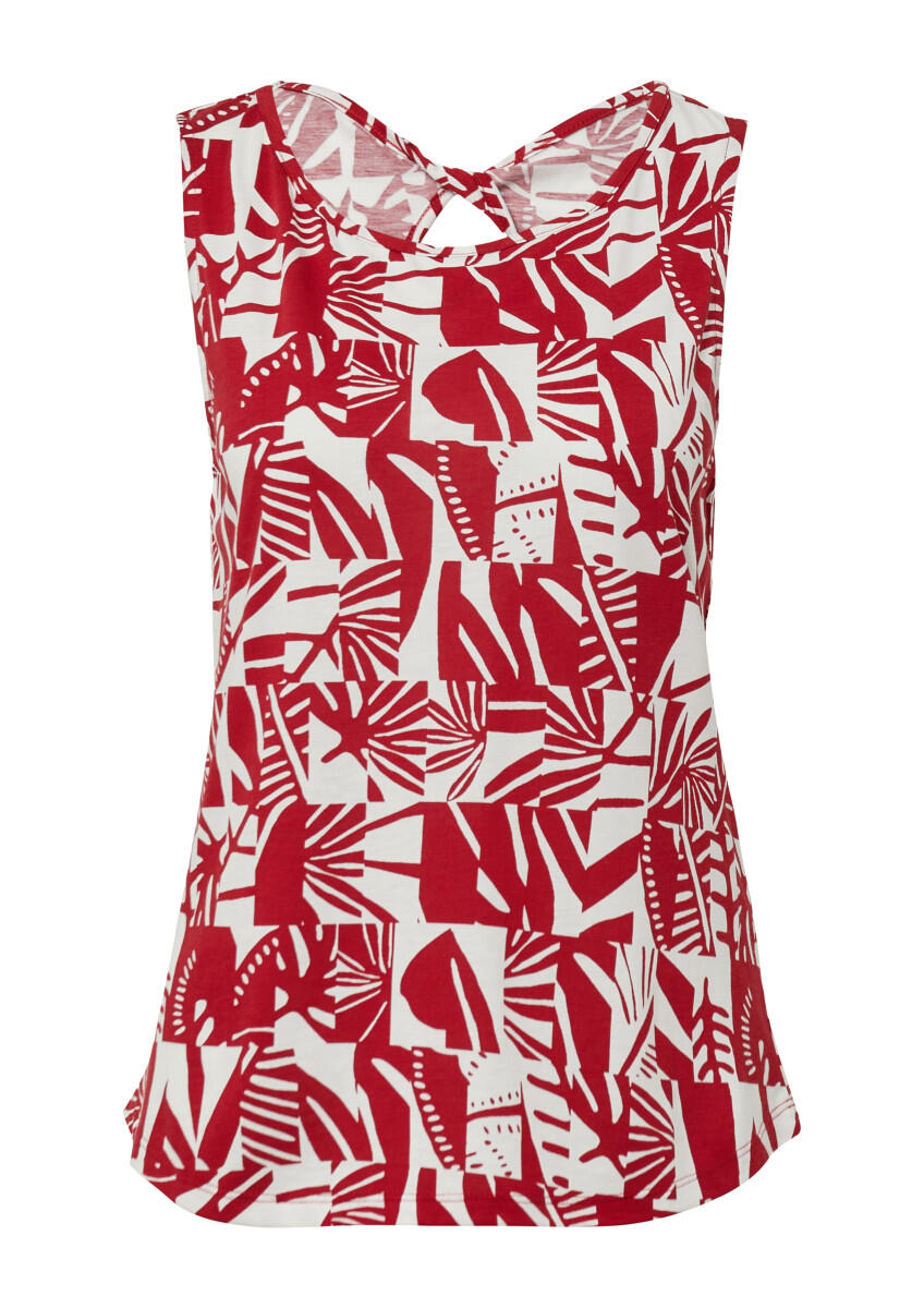 s.Oliver Red Label - Top mit dekorativem Cut-out rot - Gr. - 40 von s.Oliver Red Label