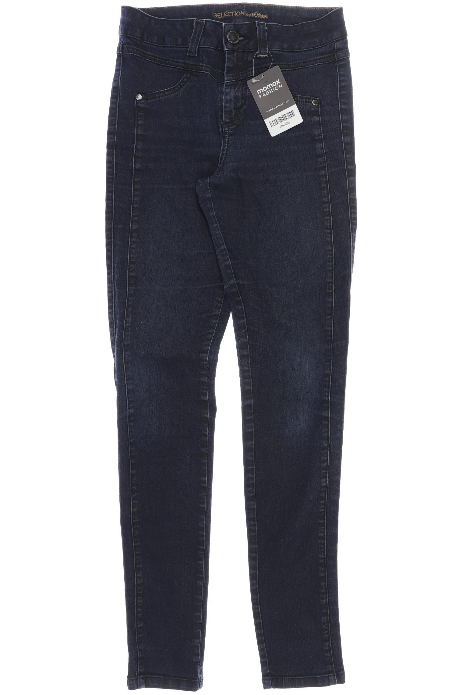 s.Oliver Selection Damen Jeans, blau von s.Oliver Selection