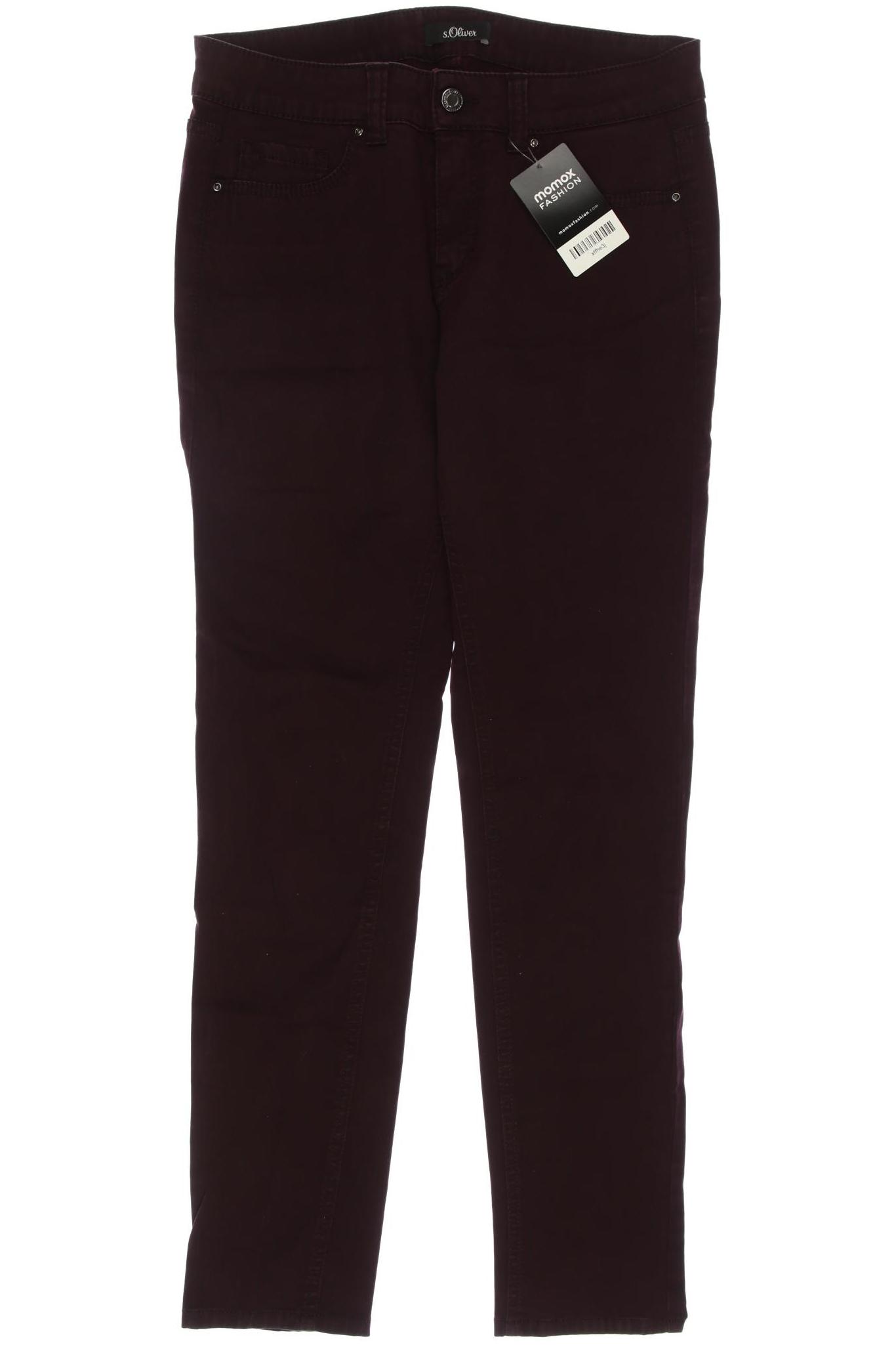 s.Oliver Selection Damen Jeans, bordeaux von s.Oliver Selection