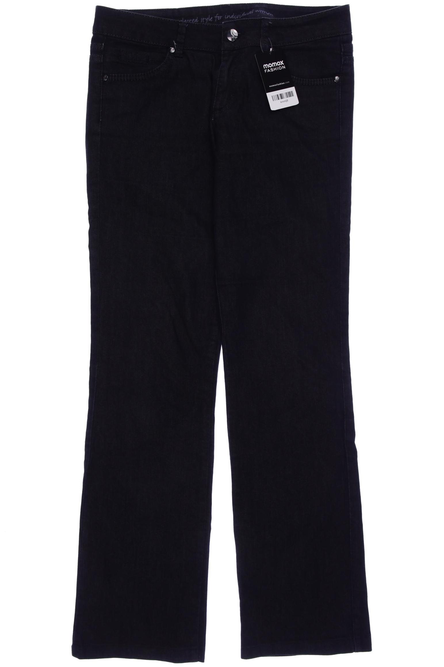 s.Oliver Selection Damen Jeans, schwarz von s.Oliver Selection