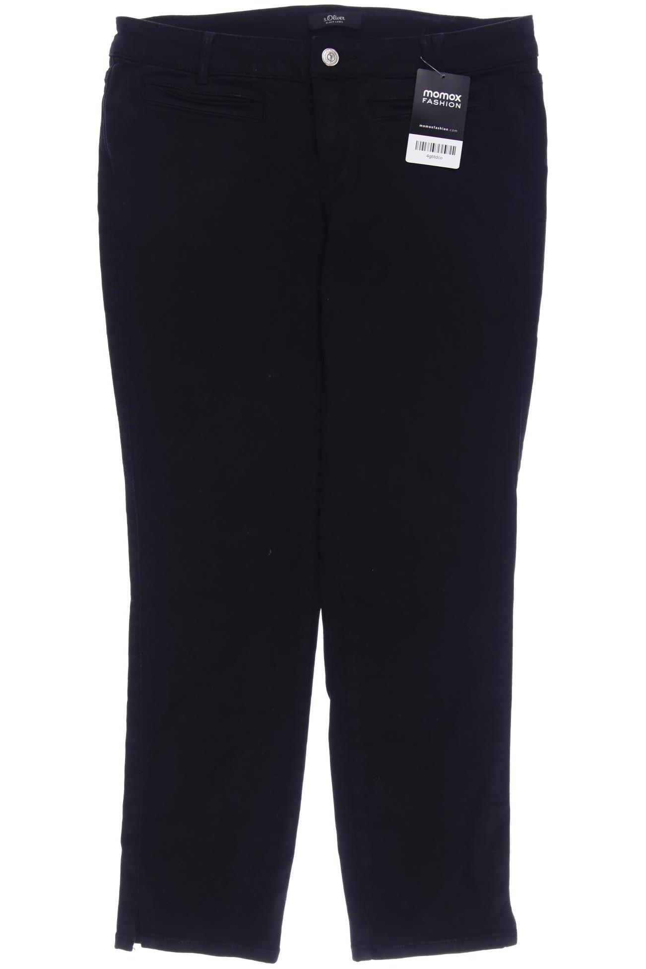 s.Oliver Selection Damen Jeans, schwarz von s.Oliver Selection