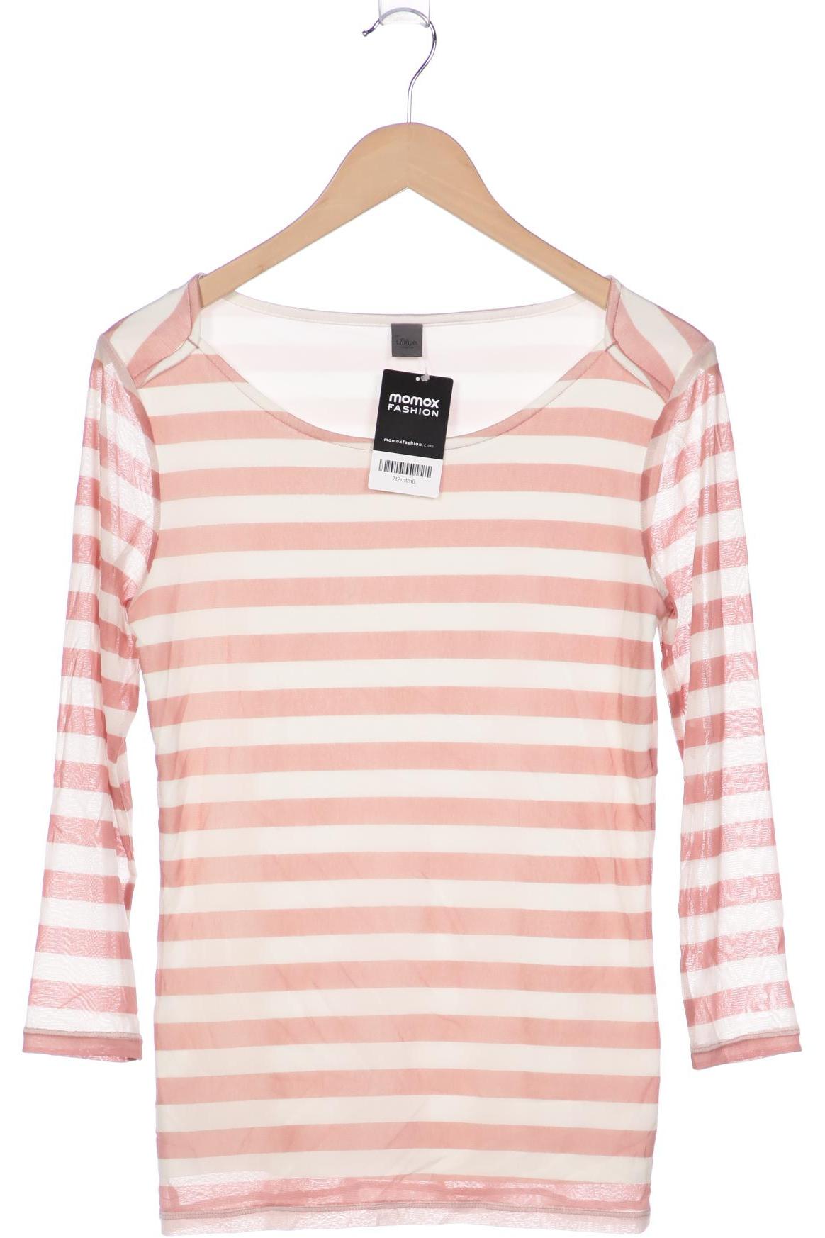 s.Oliver Selection Damen Langarmshirt, pink von s.Oliver Selection