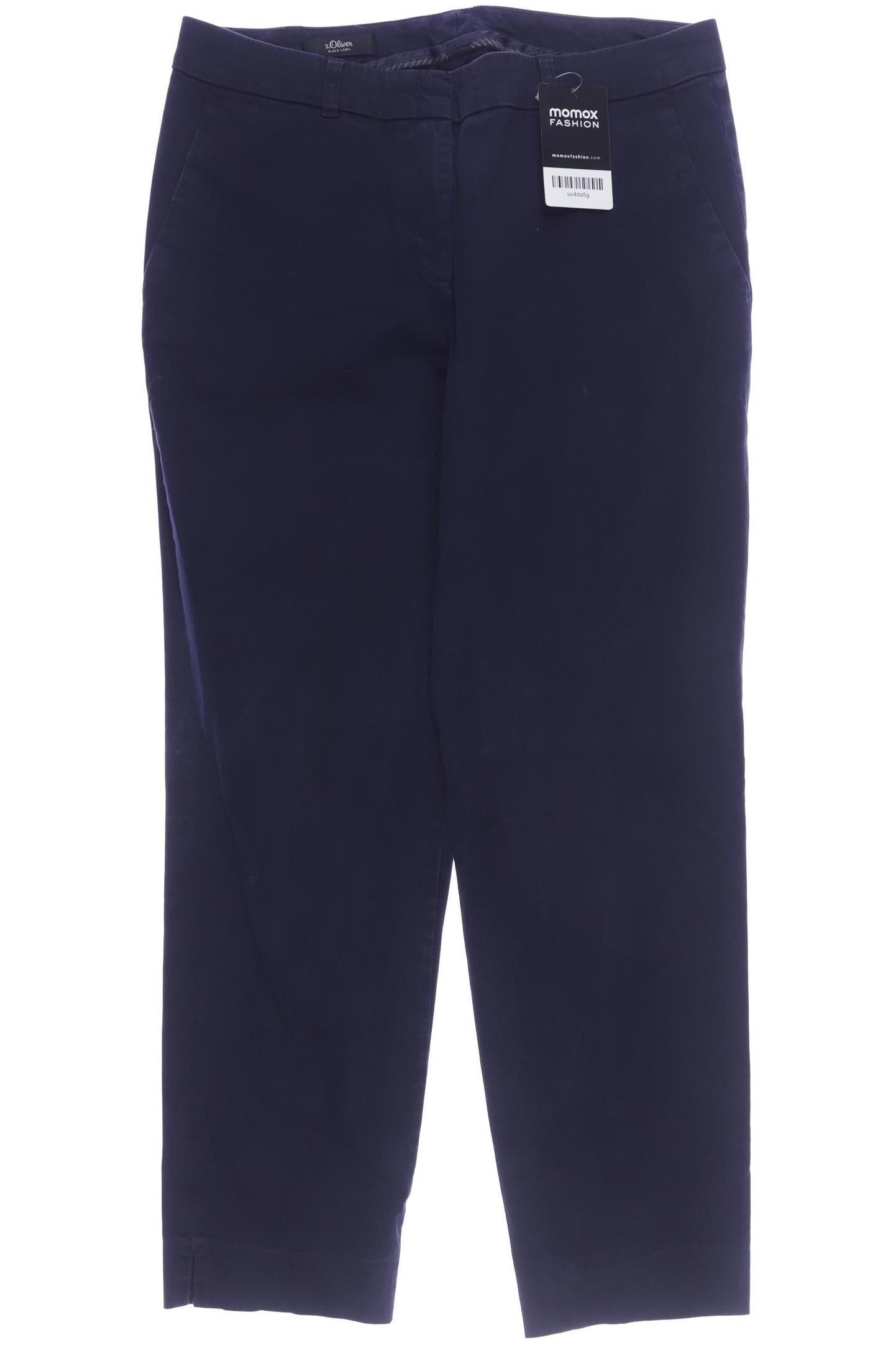 s.Oliver Selection Damen Stoffhose, marineblau von s.Oliver Selection