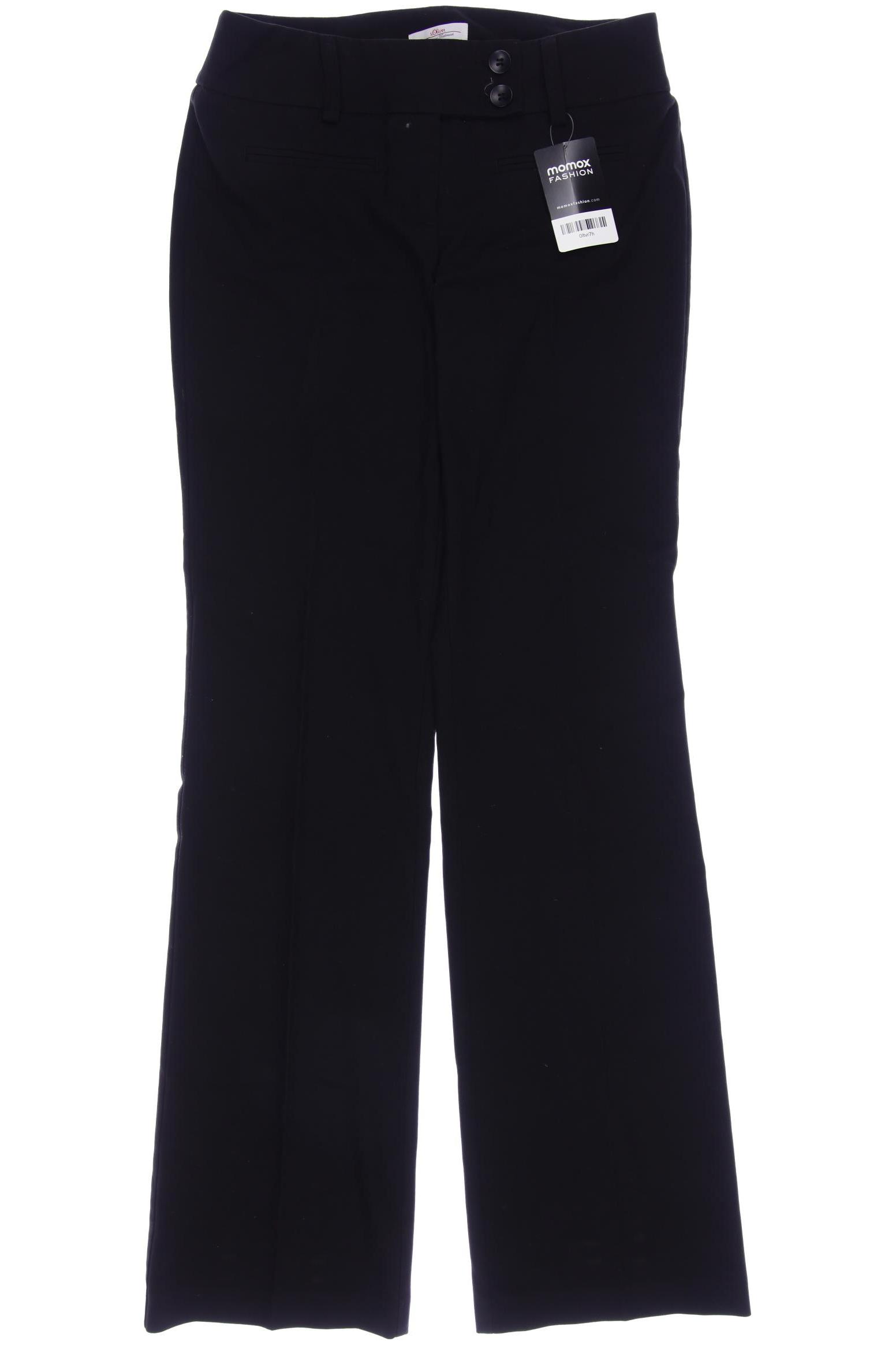 s.Oliver Selection Damen Stoffhose, schwarz von s.Oliver Selection