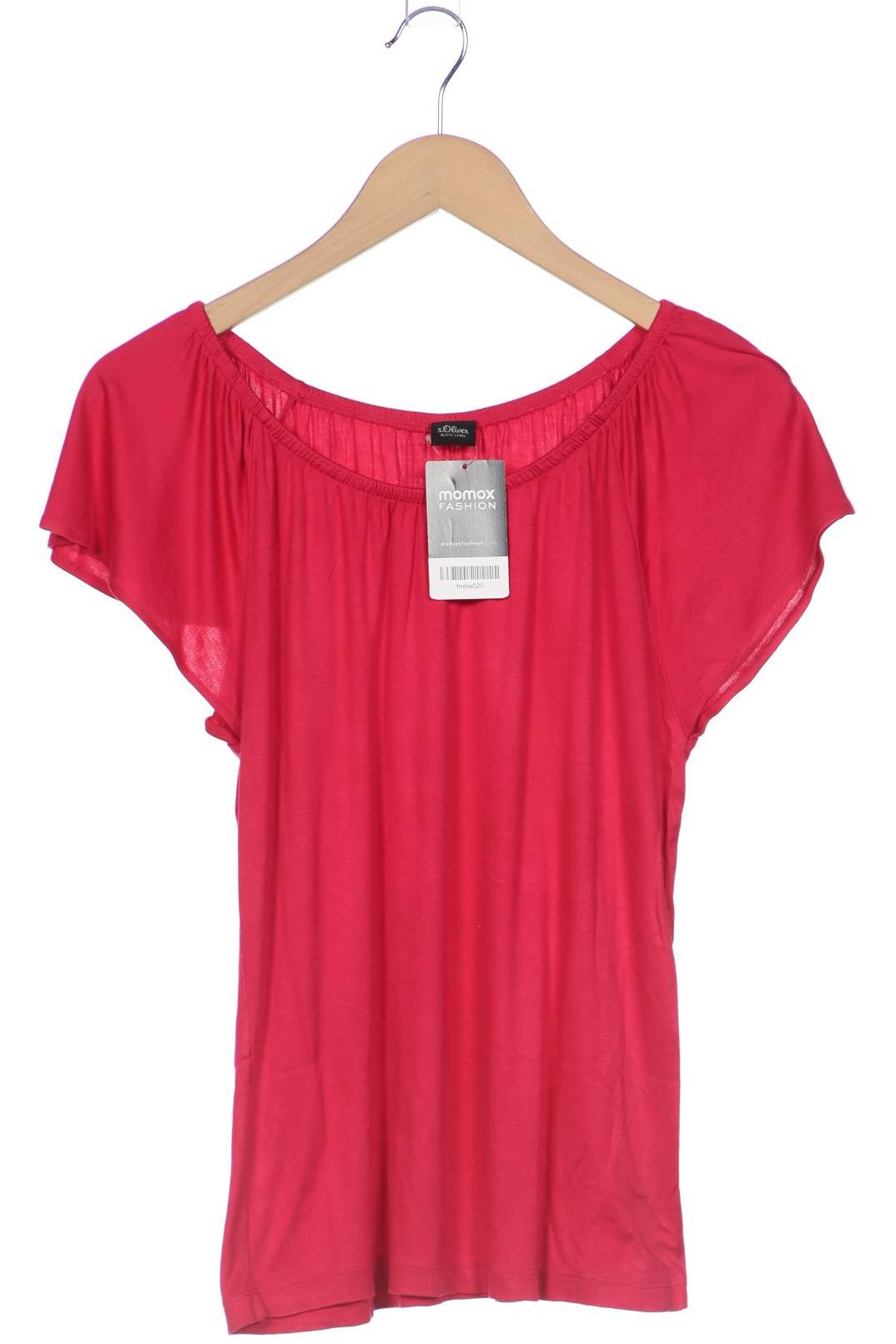 s.Oliver Selection Damen T-Shirt, pink von s.Oliver Selection