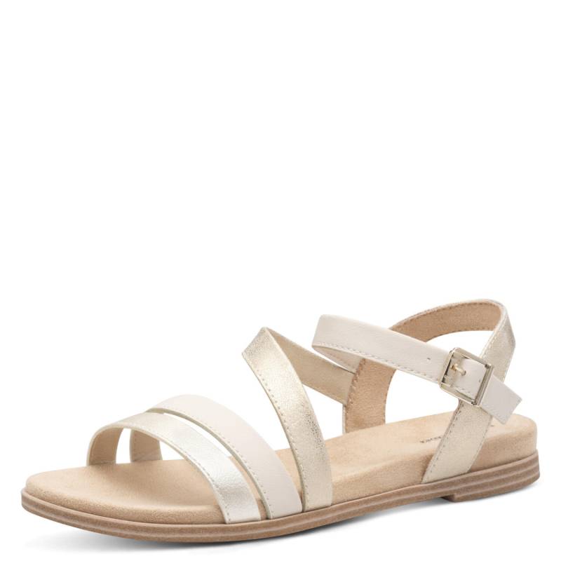 s.Oliver Shoes - Da.-Sandalette champagne comb - Gr. - 39 von s.Oliver Shoes