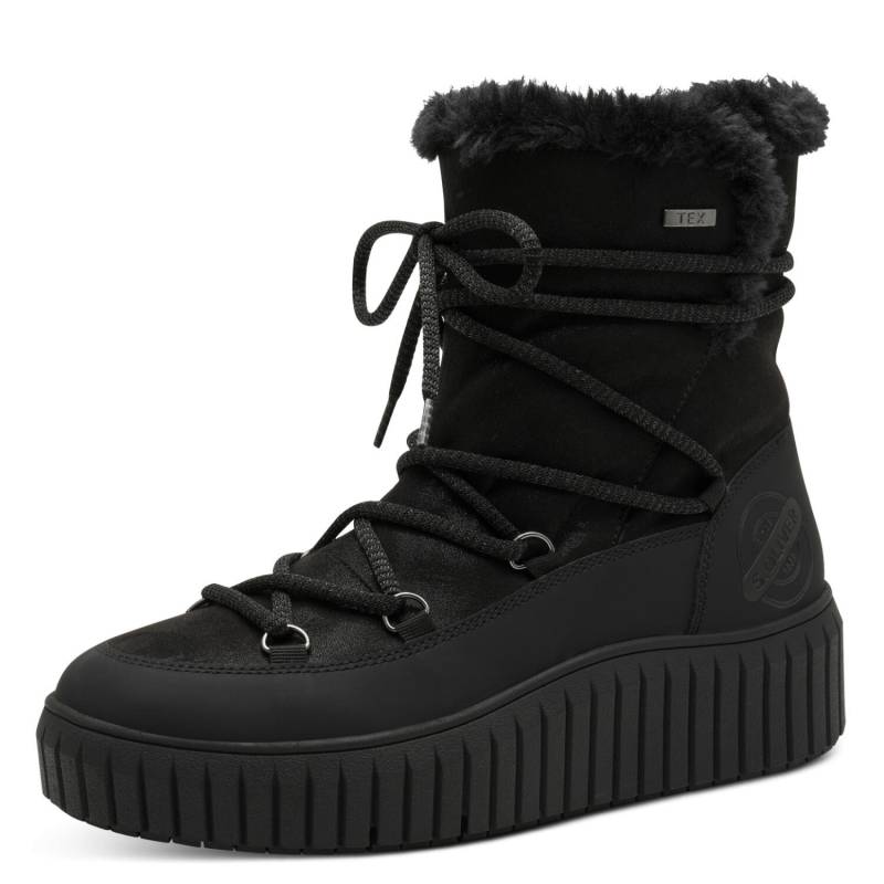 s.Oliver Shoes - Da.-Stiefel black glitter - Gr. - 41 von s.Oliver Shoes