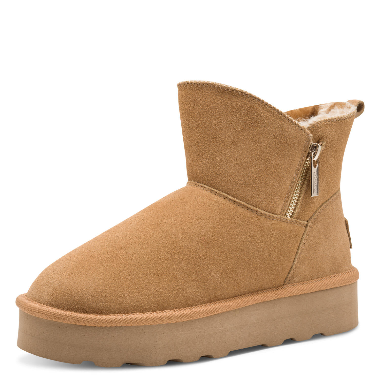 s.Oliver Shoes - Da.-Stiefel cognac - Gr. - 40 von s.Oliver Shoes