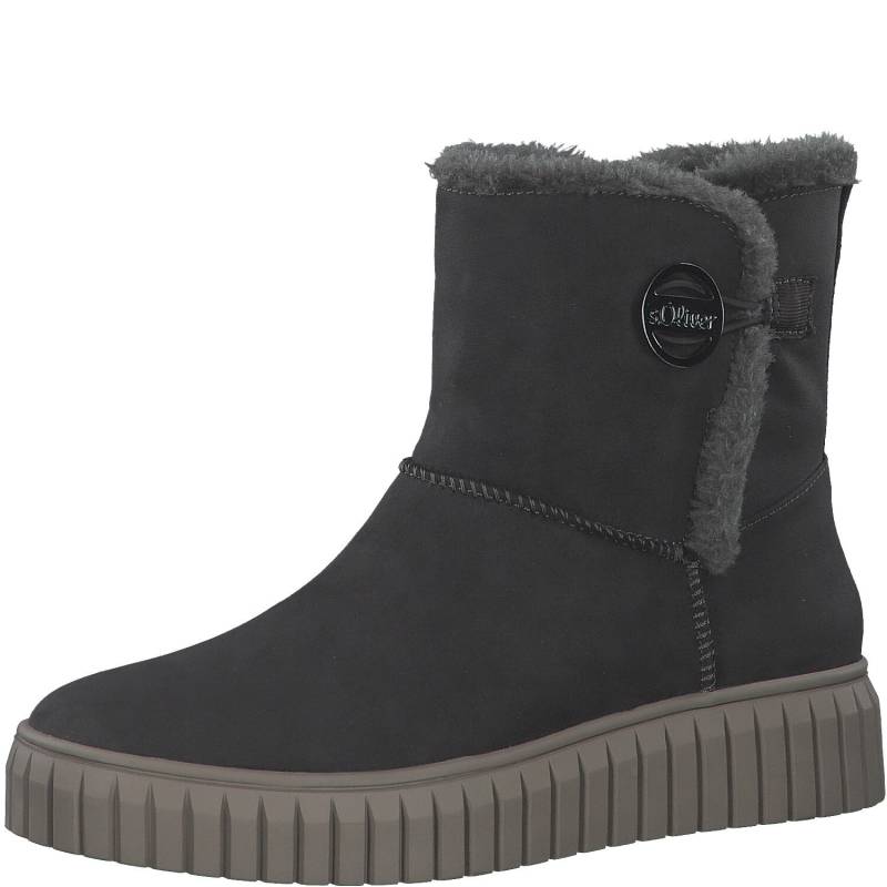 s.Oliver Shoes - Da.-Stiefel graphite - Gr. - 37 von s.Oliver Shoes