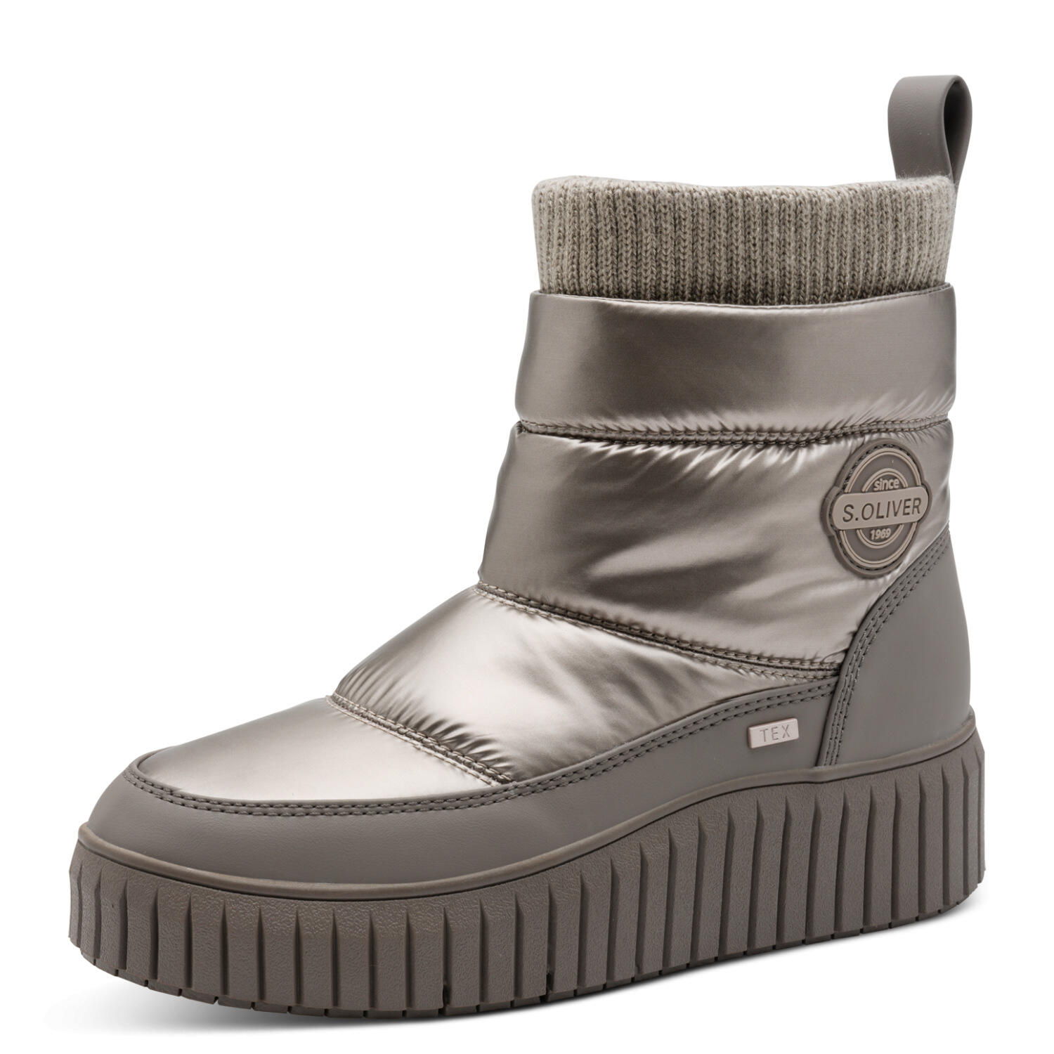 s.Oliver Shoes - Da.-Stiefel platinum - Gr. - 40 von s.Oliver Shoes