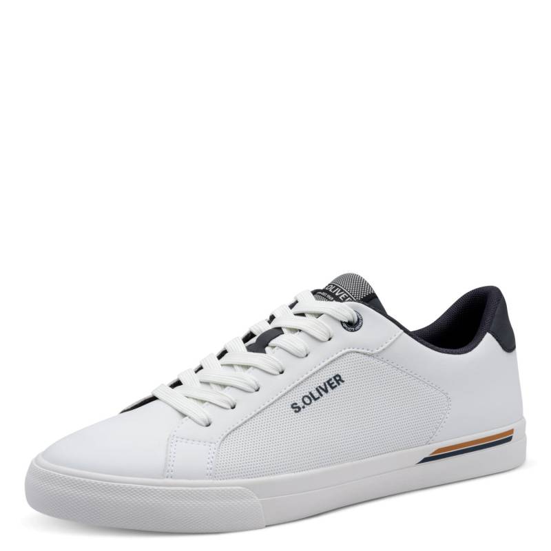 s.Oliver Shoes - He.-Schnürer white - Gr. - 44 von s.Oliver Shoes