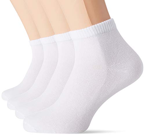 s.Oliver Socks Damen S21007 Füßlinge, 4er Pack, Weiß (White 1000), (Herstellergröße: 35/38) von s.Oliver