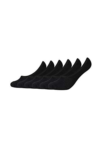 s.Oliver Socks Damen S25105000 Füßlinge, Schwarz (Black 0005), 43/46 (6er Pack) von s.Oliver